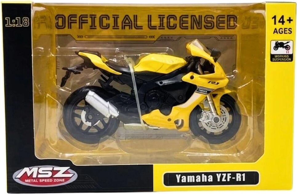 1/18 Yamaha Yzf-R1 Model Motosiklet