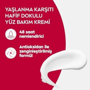Yaşlanma Karşıtı Yüz Kremi 100 Ml, 24 Saat Nemlendirici Yüz Kremi, Uv Koruması