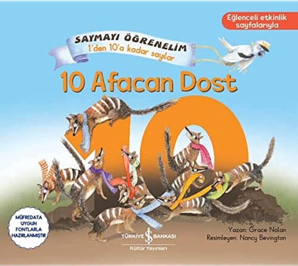 10 Afacan Dost - Saymayı Öğrenelim 1'den 10'a Kadar Sayılar