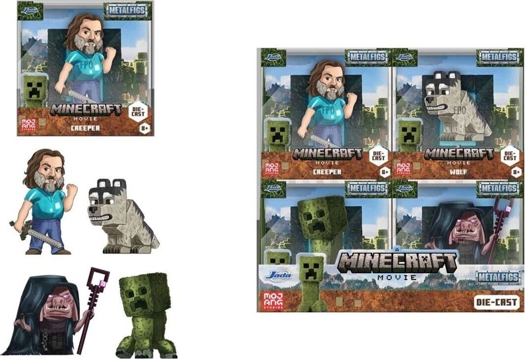 9385138300W05 Minecraft Movie Figures 2 5  Wave 5