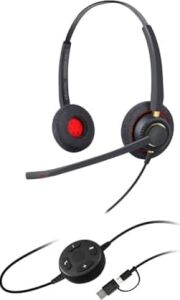 UB805DM Professional Duo Yapay Zeka Gürültü Engelleyici USB Kulaklık