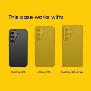 Galaxy S24 Polyarmor Premium - Temiz,%60 Geri Dönüştürülmüş Malzeme, Canlı Netlik, Gerçek Dokunuş Tepkisi, Kolay Kurulum