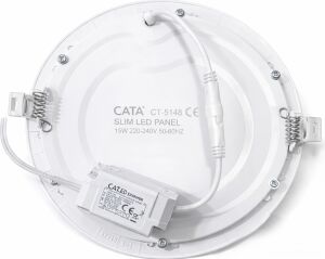 1 Adet Cata Ct 5148 Sıva Altı 15W LED Spot 3200K Gün Işığı