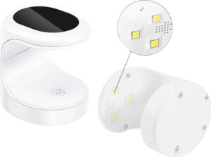 Kalıcı Oje Kurutucu Mini Uv Işınlı Taşınabilir Hızlı ve Pratik Oje Kurutucu