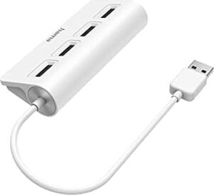 USB Hub, 4 Ports, USB 2.0, 480 Mbit/s, Beyaz
