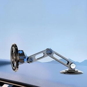 Magnetic ve Mıknatıslı Alaşımlı Içeriğindeki Metal Aparatlarla Tüm Cep Telefonlarına Uyumlu Magsafe Ile Uyumlu Araç Içi, Masa Üstü ve Her Zemine Uygun Metal Telefon Tutucu G198