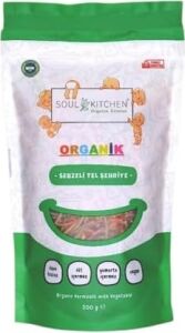 Organik Sebzeli Tel Şehriye 200 G