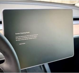 Tesla Model 3 ve Model Y 15 Inç ile Uyumlu 2023 2024 Model Navigasyon Multimedya Mat Görünüm 9h Nano Ekran Koruyucu Mat