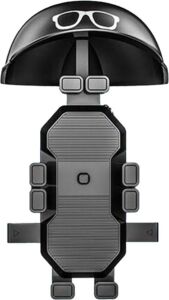 Titreşim Önleyici Otomatik Tuşlu Motosiklet Bisiklet Scooter Atv Telefon Tutucu Gidon Ayna Bağlantılı Telefon Tutucu Motor Tutacağı Motor Tutacak Güçlü Tutuş ZR729
