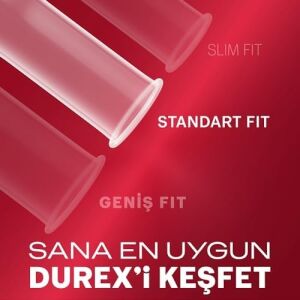 Yakın Hisset Ince Prezervatif 30'lu, Standart Fit