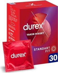 Yakın Hisset Ince Prezervatif 30'lu, Standart Fit