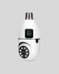 Wifi Ampul Güvenlik Kamerası 1080P Full Hd Gece Görüşlü ve Hareket Algılamalı