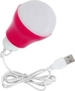 Gaman Power Master USB Kablolu 5 Watt Beyaz LED Ampul%90 Enerji Tasarrufu Renkli