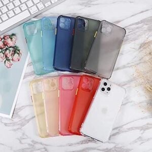 Piili 11 Pro Max Lens Protect Mat Kılıf Şeffaf