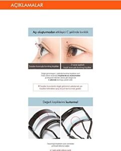 3 Kat Güçlü Kirpik Kıvırıcı Mıssha 3-Wave Eyelash Curler