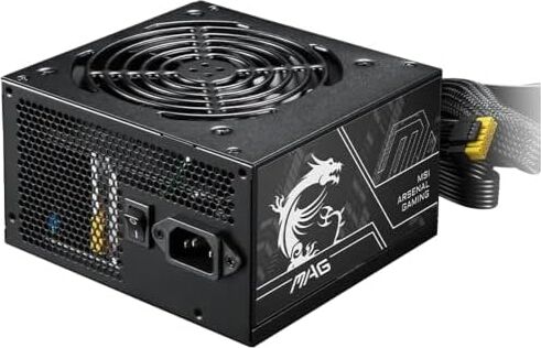 Msı Mag A650BN Pcıe5 Iı 650W 80+ Bronze Atx 3.1 Pcıe 5.1 Power Supply
