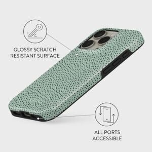 iPhone 16 Pro Max Için Magsafe ile Uyumlu Tough Kılıf, Mint Gelato