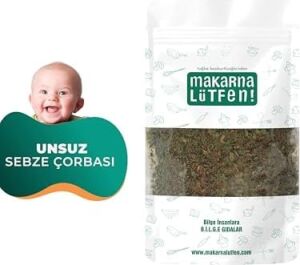 Unsuz Sebze Çorbası (+8-10 Ay-50 G)