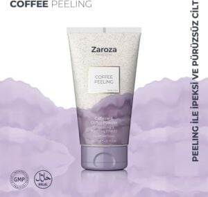 Zaroza Arındırıcı ve Besleyici Vücut Peelingi Kahve & Kafein & Kayısı Çekirdeği 150 ml