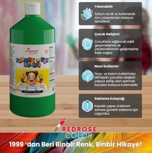 Yeşil Parmak Boyası 1000 gr