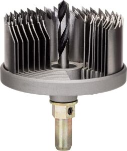 Professional Accessories Delik Açma Testeresi Seti, Yeşil, 8 Adet
