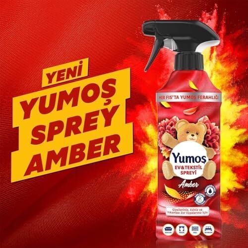 Sprey Yıkanması Zor Eşyalar Için Giysi Spreyi Amber 450 ml