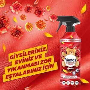 Sprey Yıkanması Zor Eşyalar Için Giysi Spreyi Amber 450 ml