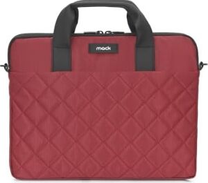 Mack Iksy MCC-902 Laptop Çantası, Erkekler ve Kadınlar Için Profesyonel Bilgisayar Çantası, 13,3 Inç - 14.1 Inç Notebook Çantası, Evrak Çantası, Kırmızı