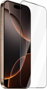 iPhone 16 Pro ile Uyumlu  Crystal Essence Serisi 0.15MM 3d&hd Temperli Cam Ekran Koruyucu Şeffaf
