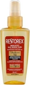Restorex Besleyici Saç Bakım Yağı 80 Mililitre, 7 Besleyici Yağ