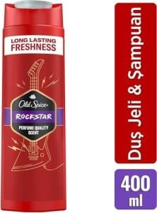 Rockstar Erkek Duş Jeli ve Şampuan 400 ml