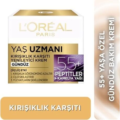 Yaş Uzmanı 50+ Kırışıklık Karşıtı Yenileyici Krem