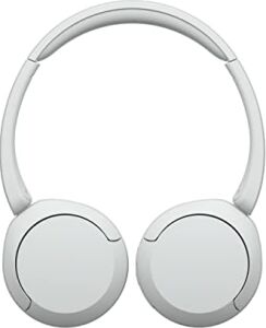 WH-CH520 Kablosuz Bluetooth Kulaklık - Hızlı Şarj Fonksiyonlu 50 Saate Kadar Pil Ömrü, Kulak Üstü Modeli - Beyaz