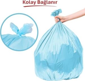Güçlü Jumbo Boy Çöp Poşeti 7'li