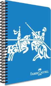 Pp Kapak Knights Canlı Spiralli Defter 80 Yaprak Çizgili