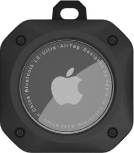 Tagsafe Proshield Taşınabilir Anahtarlık Airtag Uyumlu Kılıf (Black)