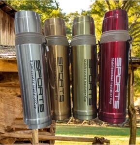 Paslanmaz Çelik Termos 500 ml Çok Renkli 24 Saat Yalıtım Süresi ile - Spor & Outdoor