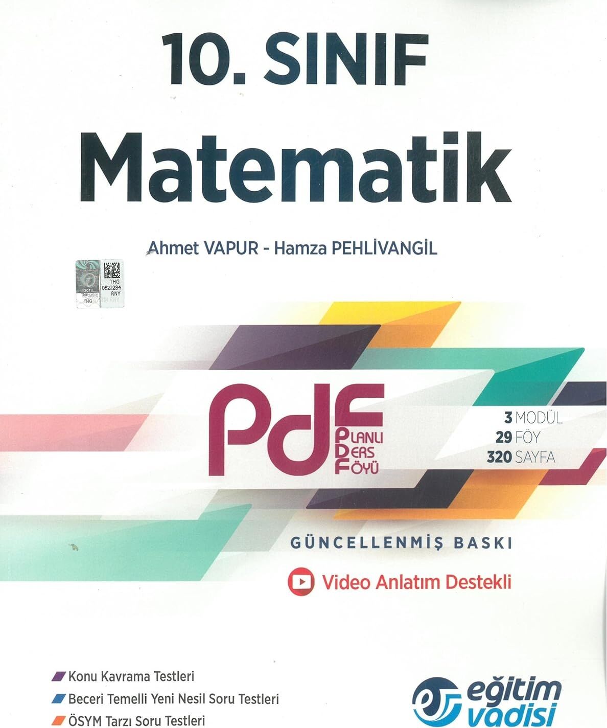 Eğitim Vadisi 10. Sınıf Matematik Güncel Pdf Planlı Ders Föyü