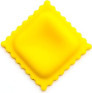Spelt Ravioli Şeklinde Silikon Tezgah Üstü Kirli Kaşıklık Kaşık Altlığı