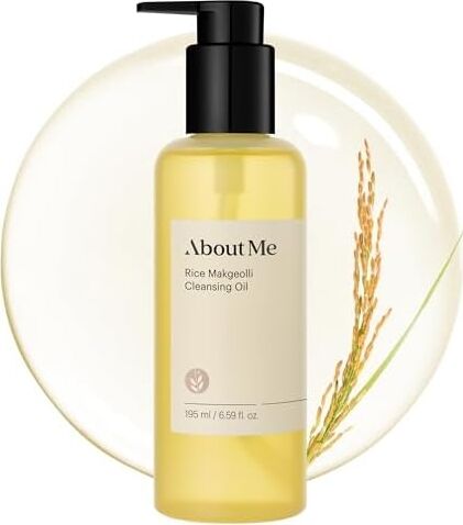 About Me Rice Makgeolli Cleansing Oil Pirinç Özlü Nemlendirici Siyah Nokta Karşıtı Yüz Temizleme Yağı 195 ml