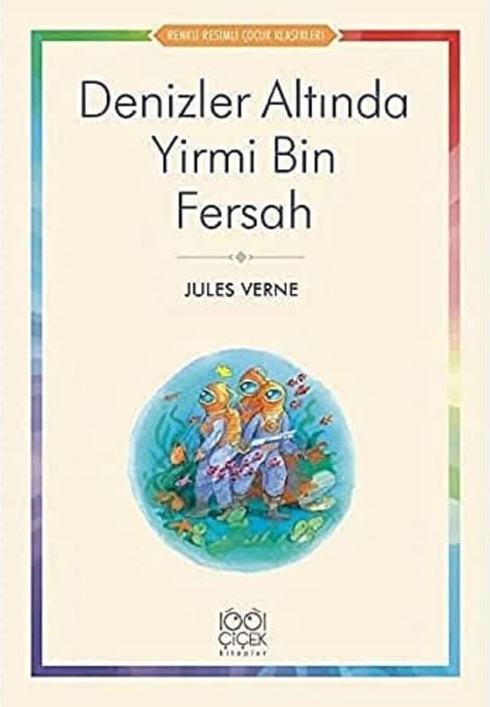 Renkli Resimli Çocuk Klasikleri-Denizler Altında Yirmi Bin Fersah