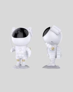Bluetooth Müzikli Astronot Projeksiyon Lambası Yıldız ve Ay Efektli
