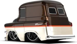 Entertaintment Cartuned S2 1957 Gmc Panel Van - Kahverengi Custom Araba