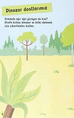 Çıkartmalı Etkinlik - Dinozor: 100 Çıkartma
