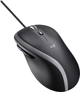 M500S Gelişmiş USB Kablolu Mouse, 4000 Dpı, Yüksek Hızlı Hassas Kaydırma, 7 Özelleştirilebilir Tuş, Sağ Elle Kullanıma Uygun, Siyah