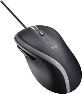 M500S Gelişmiş USB Kablolu Mouse, 4000 Dpı, Yüksek Hızlı Hassas Kaydırma, 7 Özelleştirilebilir Tuş, Sağ Elle Kullanıma Uygun, Siyah