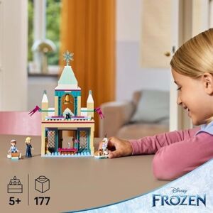 ǀ  Frozen Arendelle Karlar Ülkesi Şatosu 43265-5 Yaş ve Üzeri Çocuklar Için Mini Elsa Bebek Içeren Oyuncak Yapım Seti, Doğum Günü Hediyesi (177 Parça)