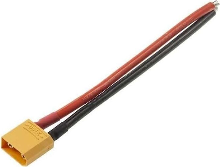 XT90 Erkek Lipo Pil Şarj Kablosu 15 cm 2,5mm Siaf Silikon Kablolu