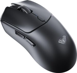 Aula SC580X Lightweight PAW3395 Sensor 10000 Dpı 1000Hz Kablolu ve Kablosuz Gaming Oyuncu Mouse Siyah