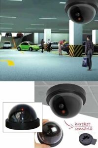 Chermik Caydırma Amaçlı Sahte Dome Kamera